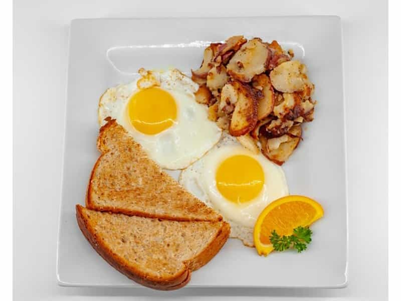Keke's Breakfast Cafe Two Egg Combo
