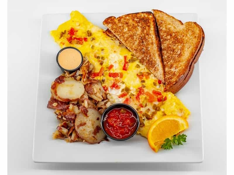 Keke's Breakfast Cafe Southwest Omelet