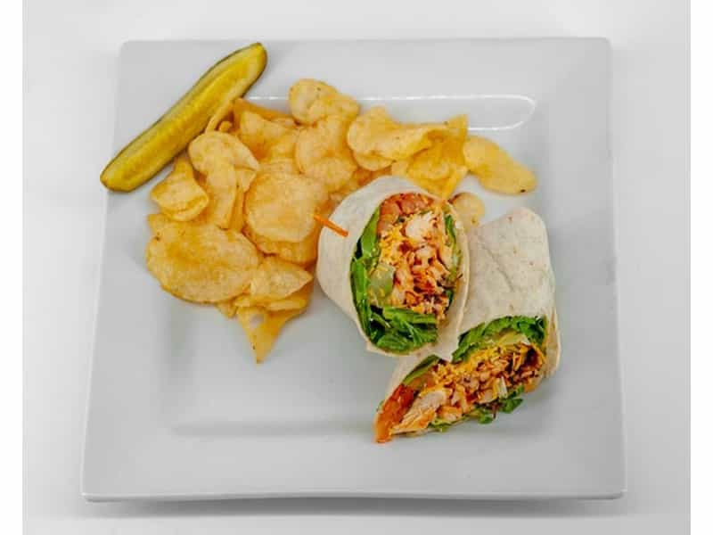 Keke's Breakfast Cafe Buffalo Chicken Wrap (Grilled or Fried)