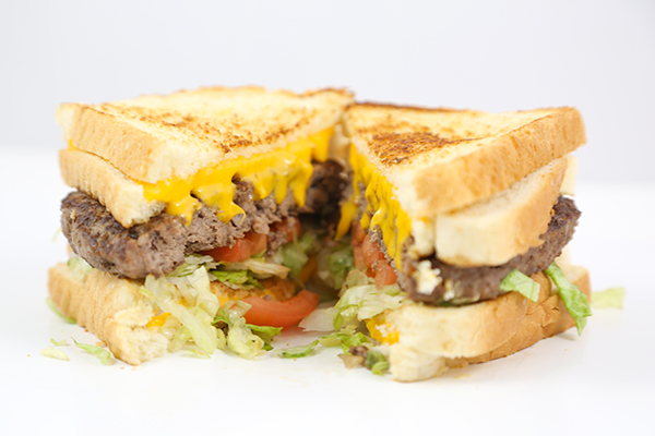 Blue Moose GRILLED CHEESE CHEESEBURGER