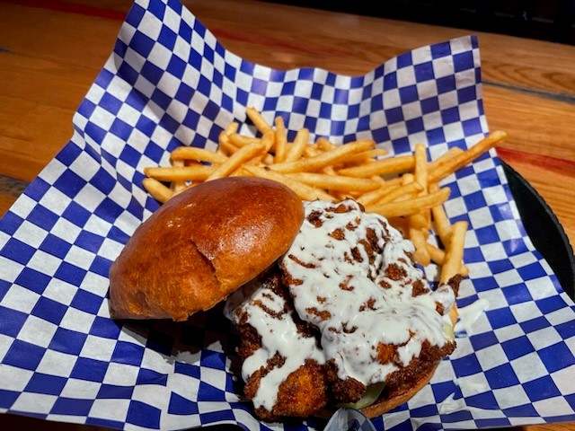 Blue Moose SPICY CHICKEN SANDWICH