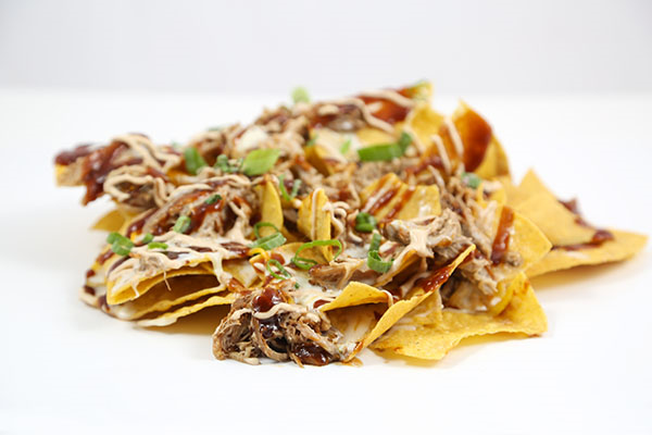 Blue Moose PULLED PORK NACHOS